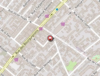 Carte de Espace Sfr à Bois-colombes