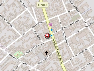 Carte de Osram Clément Père Et Fils Installateur à Asnières-sur-seine