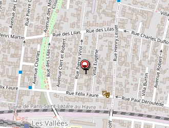 Carte de Petit Thierry à Colombes