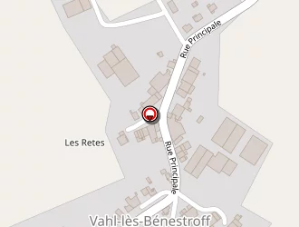 Carte de Reff à Vahl-lès-bénestroff