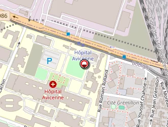 Carte de Relais H à Bobigny