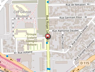 Carte de Radovanovic Borislav à Drancy