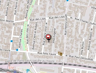 Carte de M Deluxe Services à Colombes