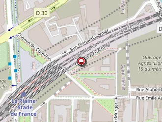 Carte de Locatema à Saint-denis