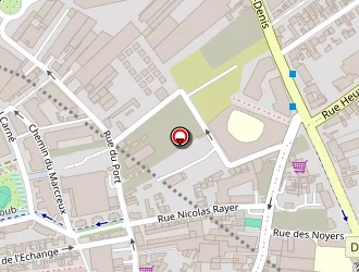 Carte de Expressmarket à Aubervilliers