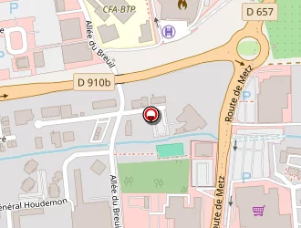 Carte de Shop Pain à Pont-à-mousson