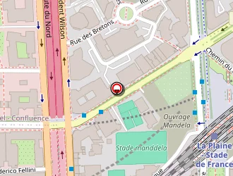 Carte de Pafic Services à Saint-denis