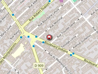 Carte de Orgesset à Asnières-sur-seine