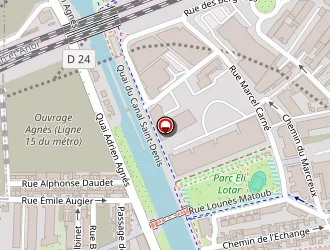 Carte de Khlat Olivier à Aubervilliers