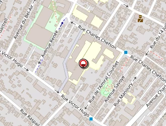 Carte de Atelier Pernon à Bois-colombes