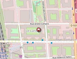 Carte de Az Batelec à Saint-denis