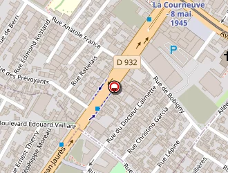 Carte de Celin Marie Claude à Pantin