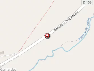 Carte de Barbe Patrick à Reculey (le)