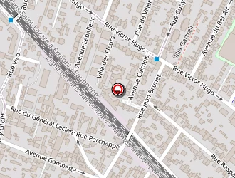 Carte de La Poste à Bois-colombes