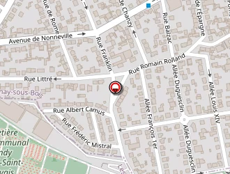 Carte de Prestalis à Bondy