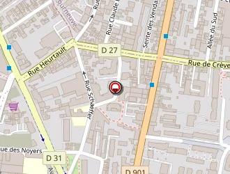 Carte de Charrier Mathilde à Aubervilliers