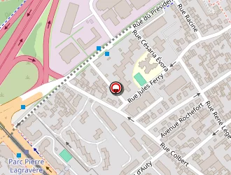 Carte de Graines De Beauté à Colombes