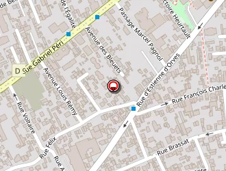 Carte de Barbe Céline à Colombes