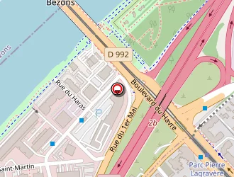 Carte de Francofa Eurodis à Nanterre