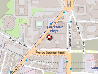 Carte de Apolonia Bioservices à Saint-denis