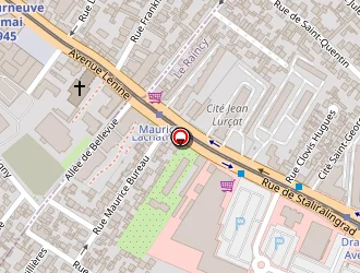 Carte de Fitness Park à Bobigny