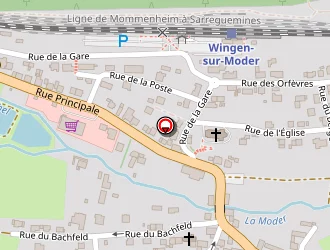 Carte de Déco Fleuri à Wingen-sur-moder