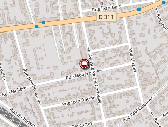 Carte de Batired à Houilles