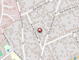 Carte de Map (menuiserie Agen Parquet) à Houilles