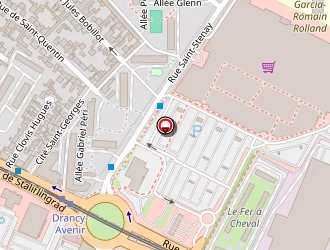 Carte de La Générale D'optique à Drancy
