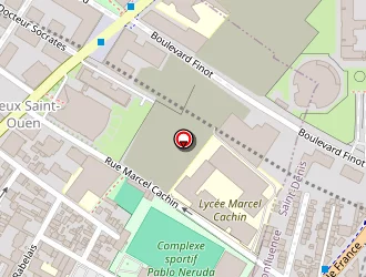 Carte de Atelier Des Carmes à Saint-ouen