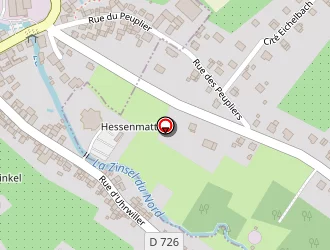 Carte de Cyberzins à Zinswiller