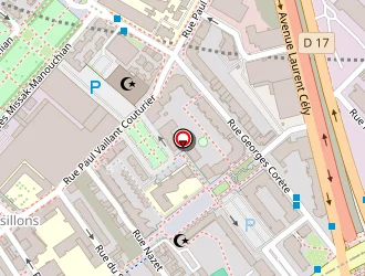 Carte de Alpha Trans à Gennevilliers