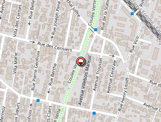 Carte de Bonneau Hubert à Colombes