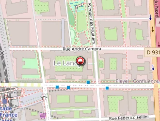 Carte de Inexia à Saint-denis