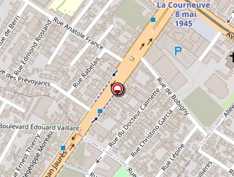 Carte de Nomandi à Aubervilliers