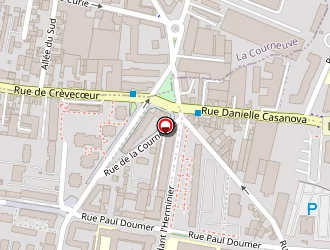 Carte de Erigère à Aubervilliers