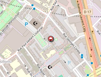 Carte de Association De Prévention Des Grésillons à Gennevilliers