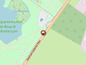 Carte de Eléphant Bleu à Montesson