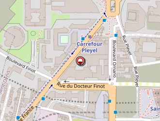 Carte de Chicken Spot à Saint-denis