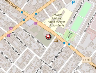 Carte de Mémorial De La Shoah à Drancy