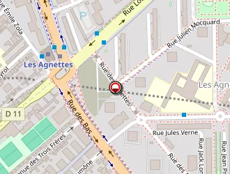 Carte de A+glass à Asnières-sur-seine