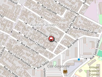 Carte de La Poste à Drancy