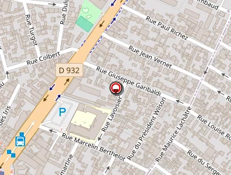 Carte de Le Pavot à Bobigny