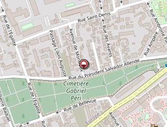 Carte de Buffamène Hervé à Colombes