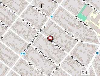 Carte de Les Alizés à Aulnay-sous-bois