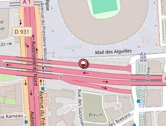 Carte de Mayday Installations Sécurité (mis) à Saint-denis