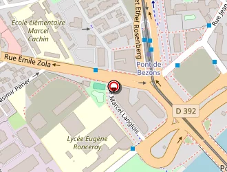 Carte de L.n.p à Bezons