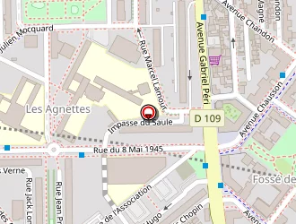 Carte de Simony Ariel à Gennevilliers