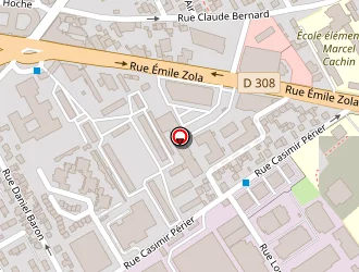 Carte de Elis Bezons à Bezons