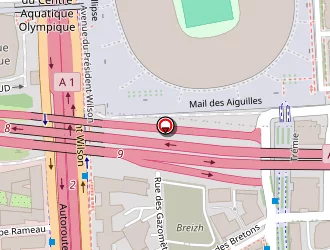 Carte de Jardeco à Saint-denis